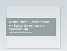 Tablet Screenshot of optik-kroeber.de